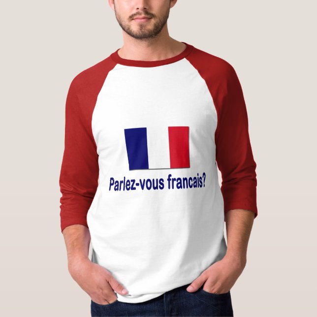 Camiseta Francais de Parlez-vous? (Frente)