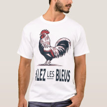 Camiseta France Football | Allez Les Bleus Galo 