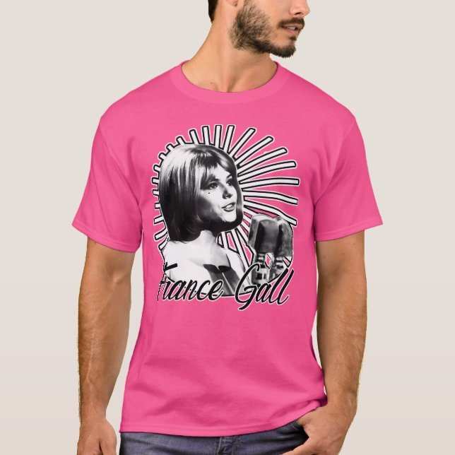 Camiseta France Gall - Festival da Canção da França 1965 -  (Frente)