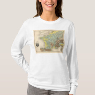 Camiseta France hipsométrico