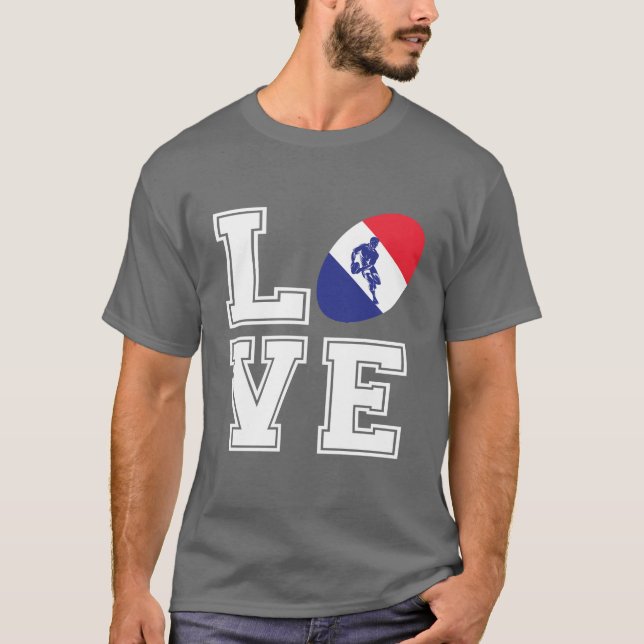 Camiseta France Rugby (Frente)