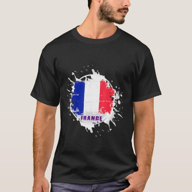 Camiseta France Splash (Frente)