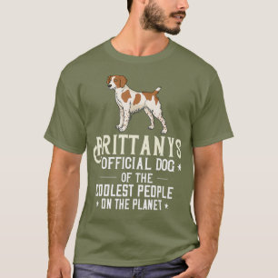 Camiseta Francês Brittany Spaniel Gift Puppies Proprietár
