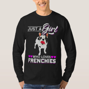 Camiseta Francês Buldogue Dog Women Rauligas Buldogue Franc