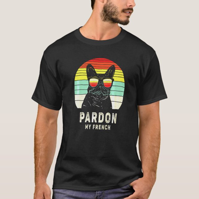 Camiseta Francês Bulldog Cão (Frente)
