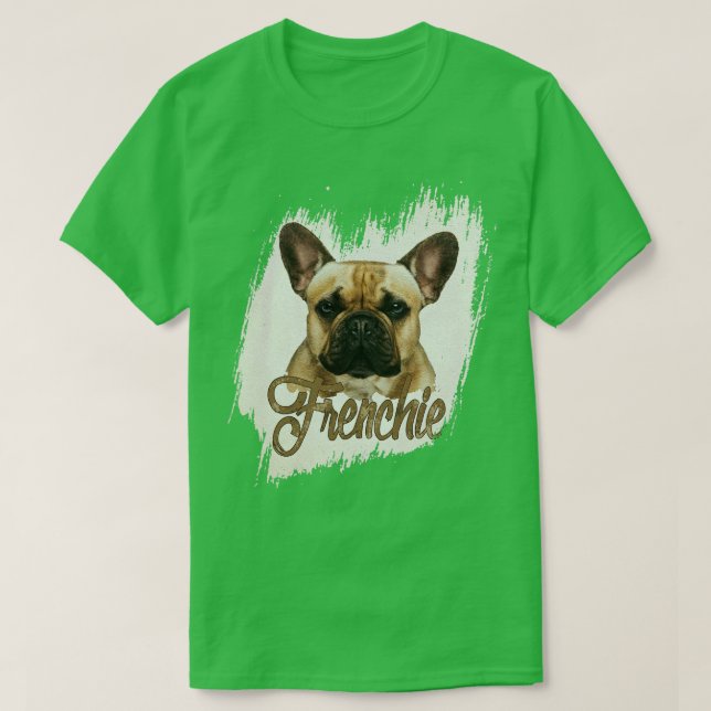 Camiseta Francês Bulldog Frenchie Dog (Frente do Design)
