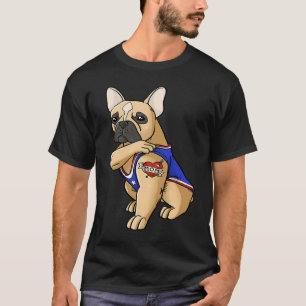 Camiseta Francês Bulldog Frenchie Frenchie Amor Mãe