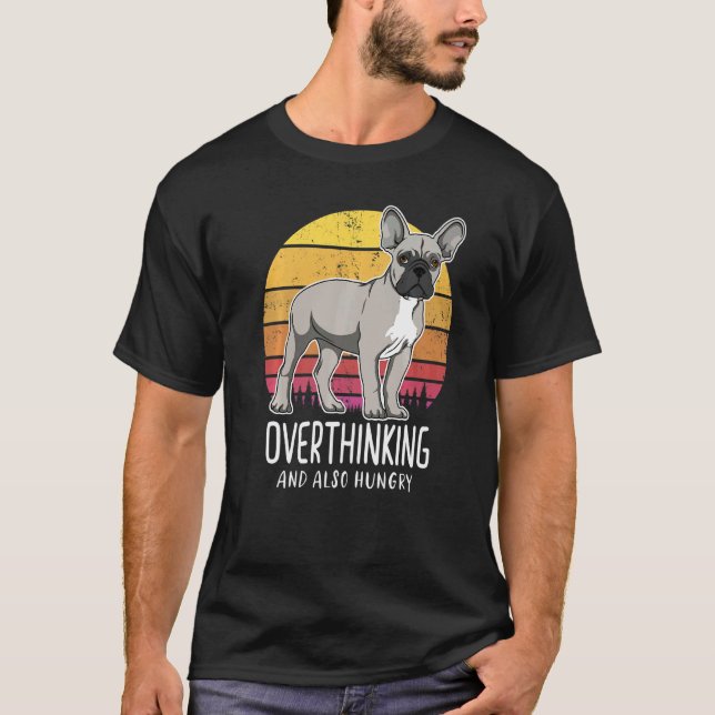 Camiseta Francês Bulldog Frenchie Sunset 30 (Frente)