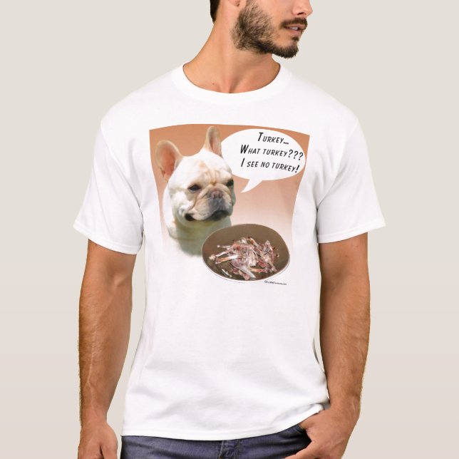 Camiseta Francês Bulldog Turquia (Frente)