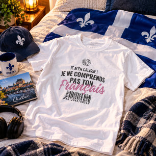 Camiseta Francês de Quebec