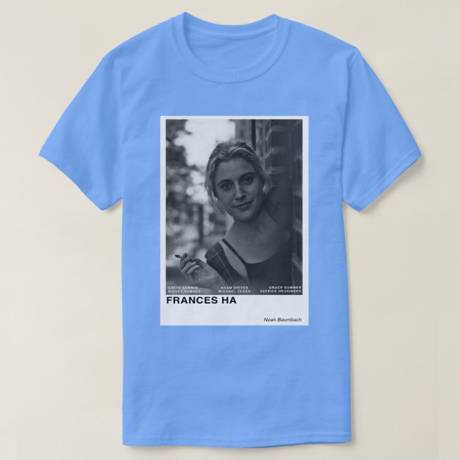 Camiseta Frances Ha (Frente do Design)