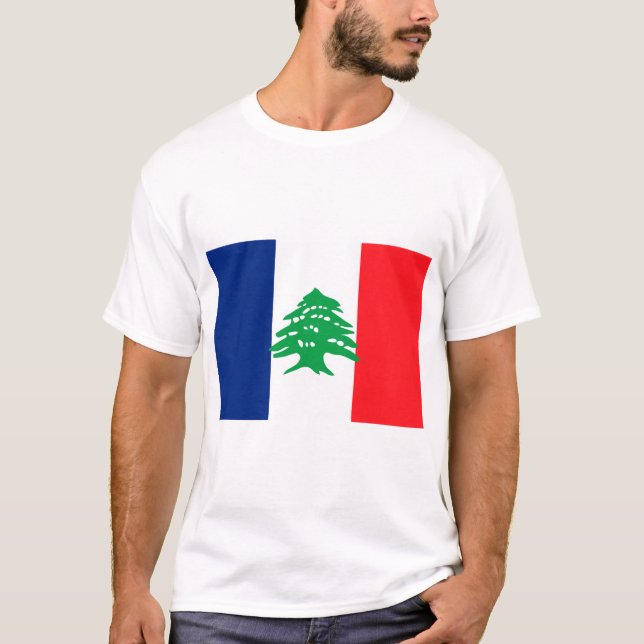 Camiseta Francês libanês, Líbano (Frente)