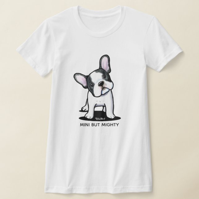Camiseta Francês preto e branco (Postura )
