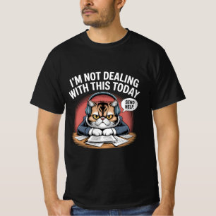 Camiseta "Francês rabugento: Francês demais para sorrir de 