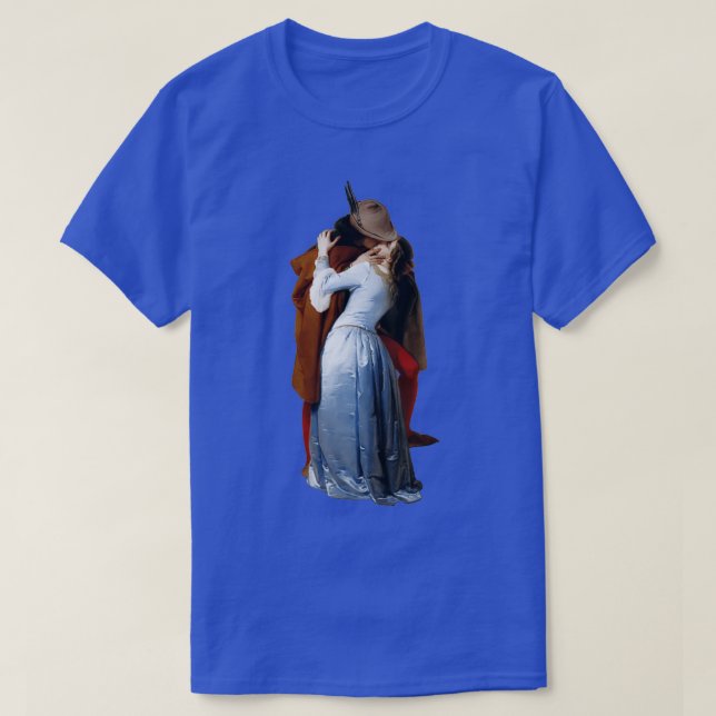 Camiseta Francesco Hayez O Beijo (Frente do Design)