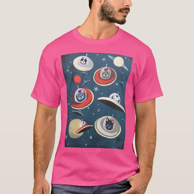 Camiseta Franceses Em Spaaaaaaaace (Frente)