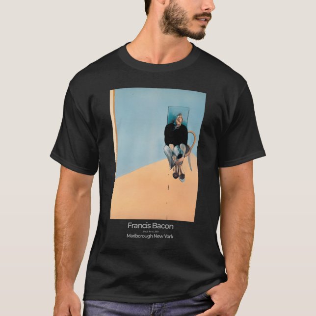 Camiseta Francis Bacon Exhibition Art Poster 1984 - Estudo  (Frente)
