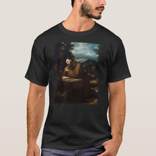 Camiseta Francis de Assisi, por Cigoli (Frente)