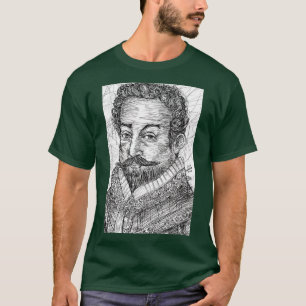 Camiseta FRANCIS DRAKE ink retrato TSirt