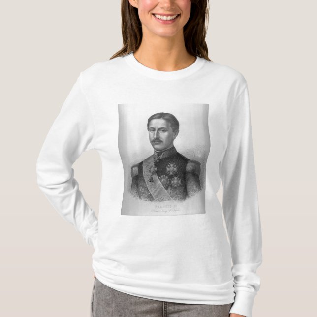Camiseta Francis II dos dois Sicilies (Frente)