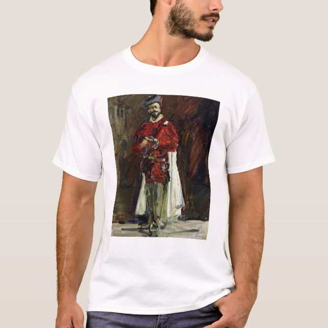 Camiseta Francisco D'Andrade como Don Giovanni, 1912 (Frente)