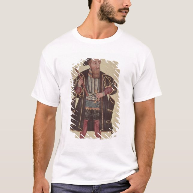Camiseta Francisco de Almeida, ilustração (Frente)