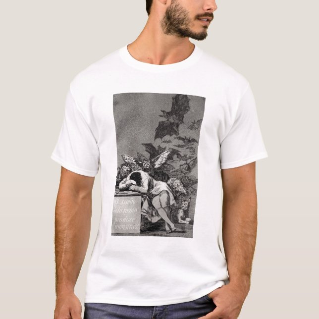 Camiseta Francisco Jose de Goya y Lucientes | o sono de (Frente)