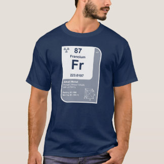 Camiseta Francium (Fr)