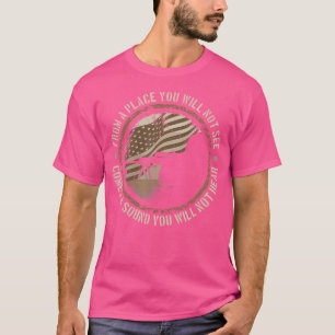 Camiseta Franco Atirador Militar EUA Você Não Será