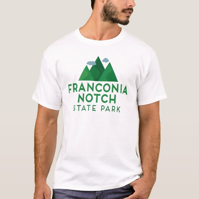 Camiseta Franconia Notch State Park T-shirt - Mountain (Frente)