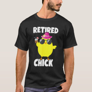 Camiseta Frango 1 da Pensão de Reforma do Pintinho aposenta