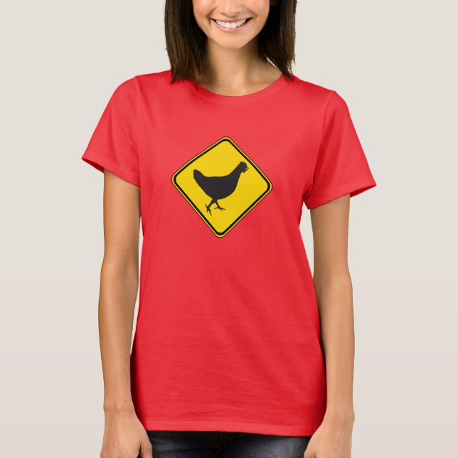 Camiseta Frango à Frente! (Frente)
