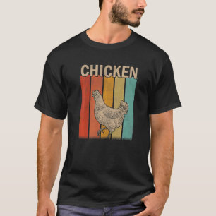 Camiseta Frango Aflito Homens Mulheres Criança Frango Fofo