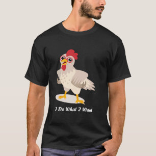 Camiseta Frango Bonito Macho Eu Faço O Que Quero Passarinho