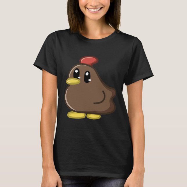Camiseta Frango Brown Stardew Valley (Frente)