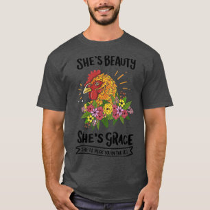 Camiseta Frango Canta Bela Canta Graça