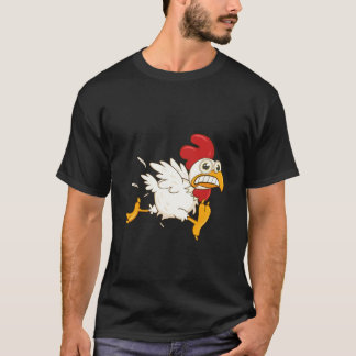 Camiseta Frango Correndo Assustado