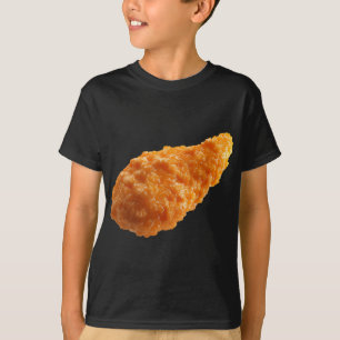 Camiseta Frango Crocante Engraçado Amante de Nuggets de Com