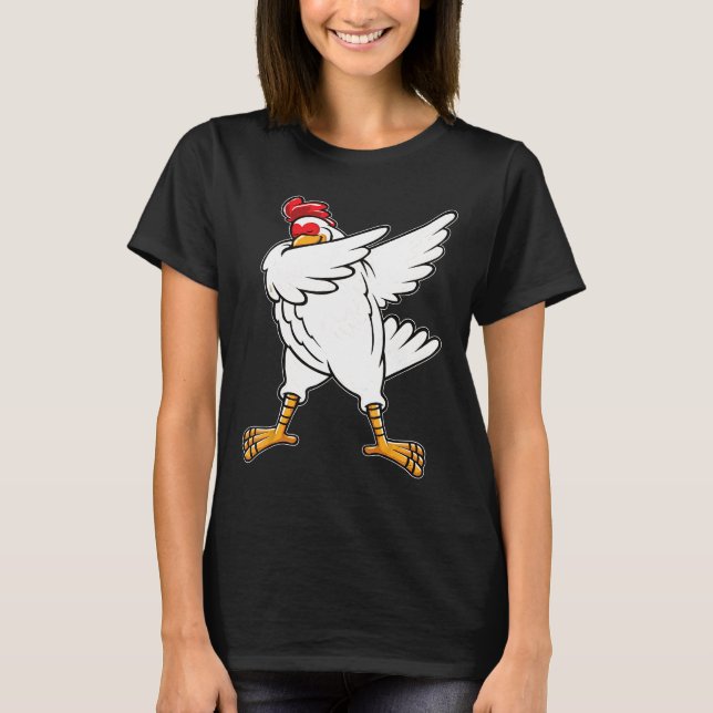 Camiseta Frango Dab D4bbing Frango (Frente)