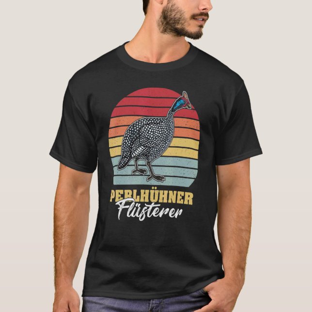 Camiseta Frango de Angola Criador de Aves Dizer 6 (Frente)