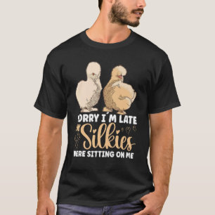 Camiseta Frango de Animal Silkie Galinha Sedosa Fazendeiro