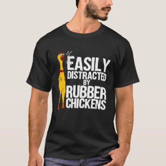 Camiseta Frango de Borracha Facilmente Distraído Passarinh