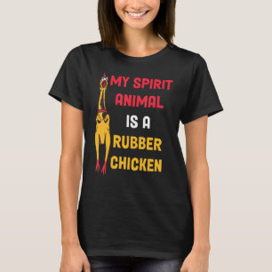 Camiseta Frango de Borracha Fofo Facilmente Distraído Por C