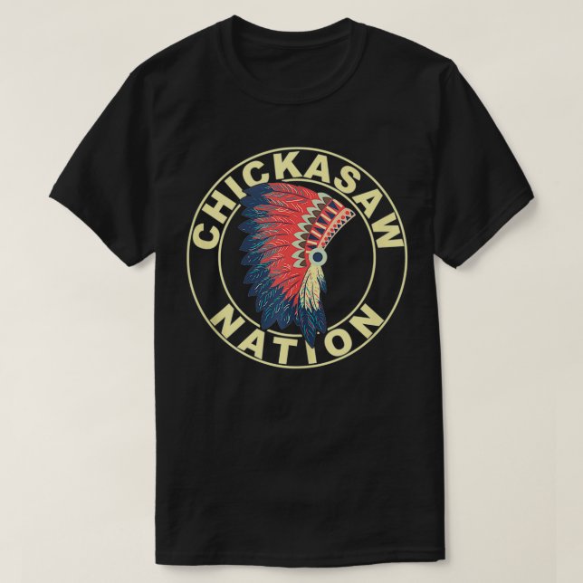Camiseta Frango de Endereços Nativo Americano de Galinhas (Frente do Design)