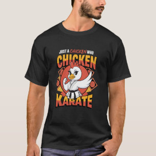 Camiseta Frango de Karatê Japonês