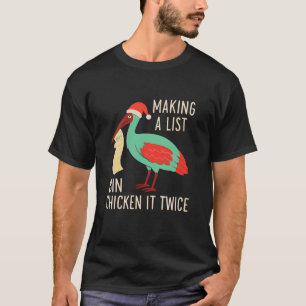 Camiseta Frango de Lixo Natal engraçado Austrália