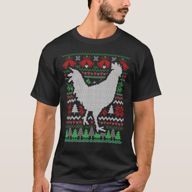 Camiseta Frango de Natal (Frente)