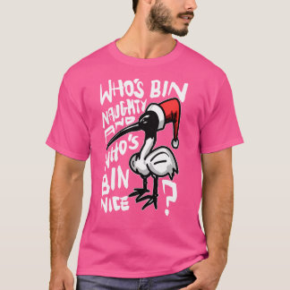 Camiseta Frango de Natal na Lixeira Frango Australiano na L