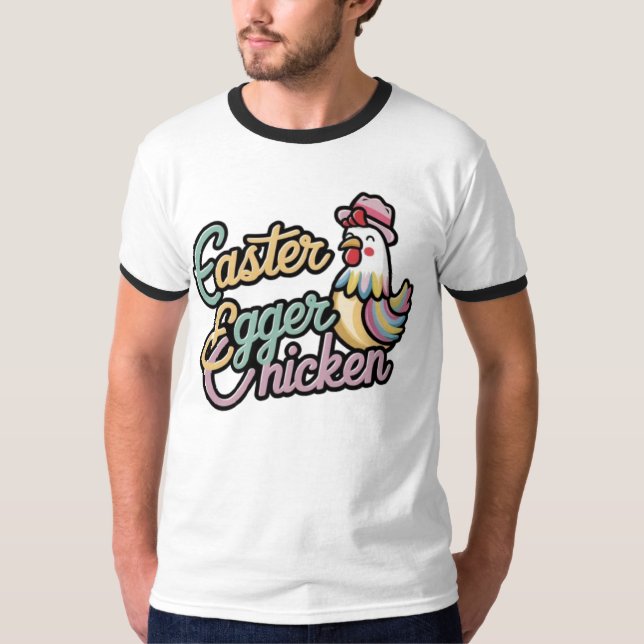 Camiseta frango de páscoa (Frente)