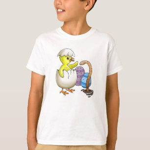 Camiseta Frango de Páscoa Recém-Nascido